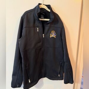 Kid’s Zip-Up Jacket Large with ECU Logo